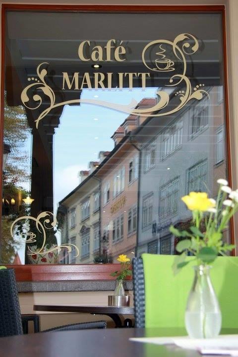 Апартаменти Cafe Marlitt Арнштадт Екстер'єр фото