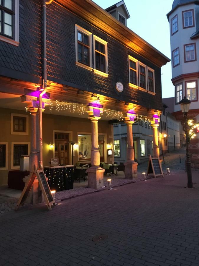 Апартаменти Cafe Marlitt Арнштадт Екстер'єр фото